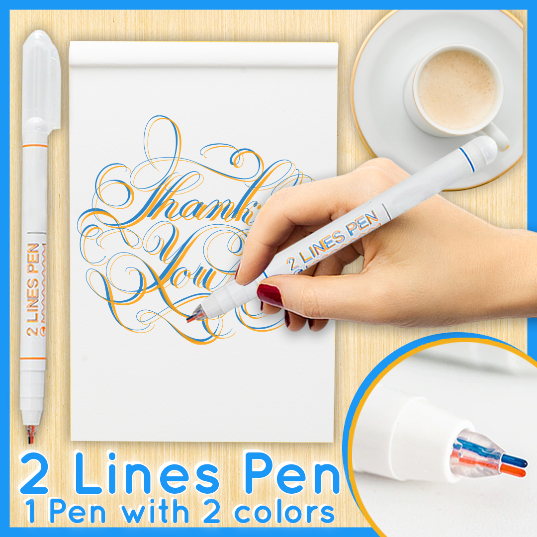Double Lined Pens
