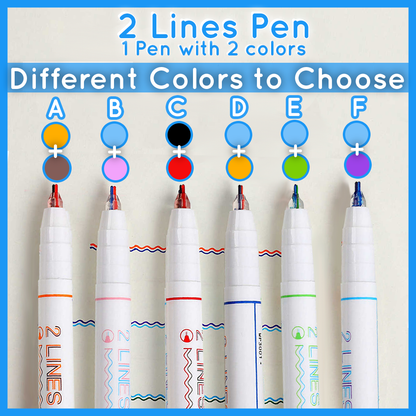 Double Lined Pens