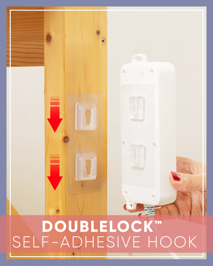 DoubleLock™ Self-adhesive Hook