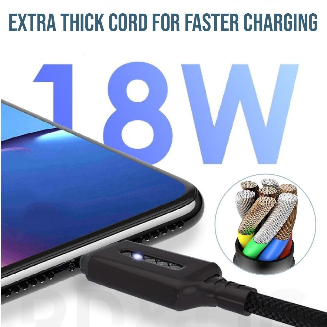 Glowing Smart Charging Cord