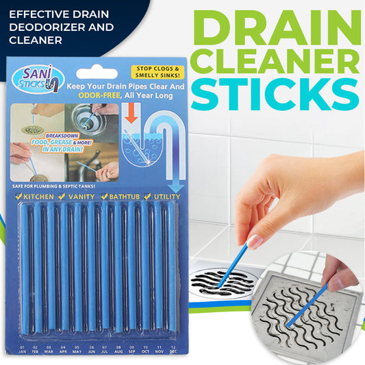 Drain Cleaner Sticks (12PCS)